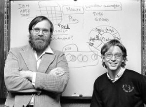 Paul Allen With Bill Gates