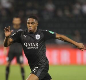 Pedro Miguel playing for Al Sadd SC