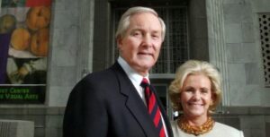 Thomas Frist Jr With His Wife