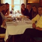 Alfred Finnbogason With His Parents, Wife And 3 Sisters