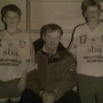 Aron Gunnarsson Childhood Picture With His Father And Brother