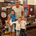 Artem Dzyuba With His Sons