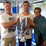 Bailey Wright With His Parents