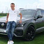 Denis Cheryshev With His Favorite Car