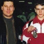 Igor Akinfeev With His Father