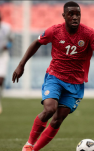 Joel Campbell playing for Costa Rica