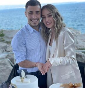 Josip Juranovic With His Fiancee Lana