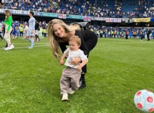 Mateo Kovacic Wife With His Son Ivan