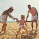 Mateusz Klich With His Girlfriend And Daughter