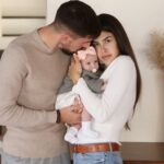 Milos Degenek With His Longtime Girlfriend And Daughter