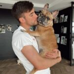 Nicolas Tagliafico With His Pet