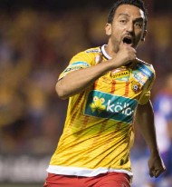 Randall Azofeifa Playing For Herediano