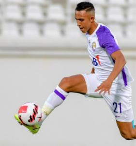 Soufiane Rahimi playing for Al Ain