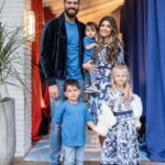 Alisson Becker With His Wife And Children