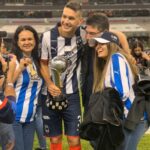 Cesar Montes With His Mother, Father, And Wife