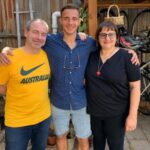 Denis Genreau With His Parents