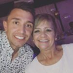 Fernando Muslera With His Mother