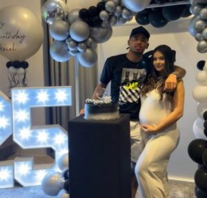 Gabriel Jesus With His Girlfriend