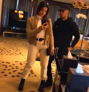 Gabriel Jesus With His Partner Or Girlfriend