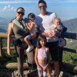 Hector Moreno With His Wife, Daughters, And Newborn Son