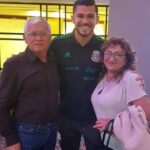 Henry Martin With His Parents