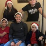 Israel Reyes With His Siblings