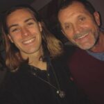 Jackson Irvine With His Father