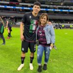 Jorge Sanchez With His Mother