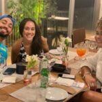 Matheus Cunha With His Sister And Mother