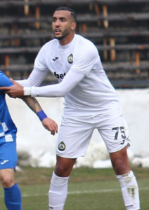 Nader Ghandri playing for Club Africain