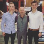 Riley McGree With His Father And Brother