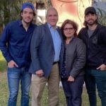 Rodolfo Pizarro Family - With His Parents And Brother