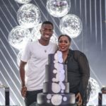 Vinicius Junior With His Mother