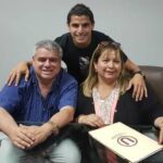 Aldo Corzo WIth His Parents