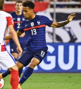 Boubacar Kamara playing for France