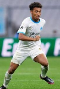 Boubacar Kamara playing for Marseille