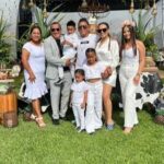 Christian Cueva With His Family