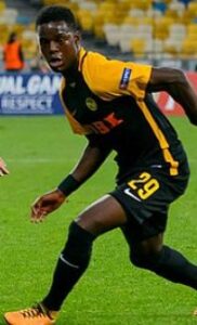 Jordan Lotomba playing for Young Boys