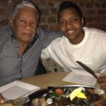 Jose Izquierdo With His Father