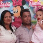 Luis Muriel Parents With Their Granddaughter Maria Paula