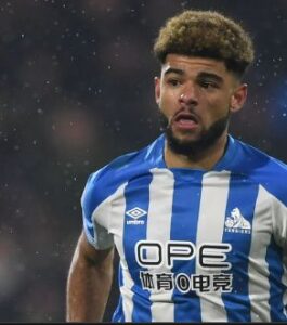 Philip Billing playing for Huddersfield Town