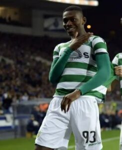 Rafael Leao playing for Sporting CP