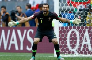 Rui Patricio playing for Portugal