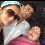 Tina Datta With His Parents