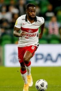 Victor Moses playing for Spartak Moscow