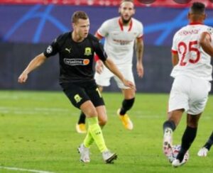 Viktor Claesson playing for Krasnodar