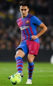 Eric Garcia playing for Barcelona