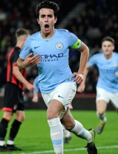 Eric Garcia playing for Manchester City