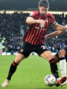 Gary Cahill playing for AFC Bournemouth