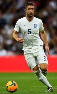 Gary Cahill playing for England